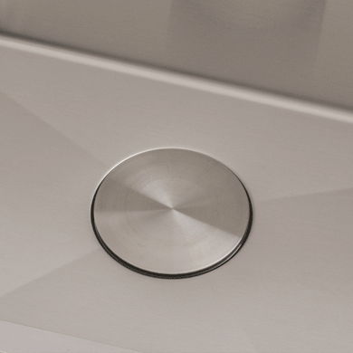 Retto Drain Cover, Brushed SS Nickel