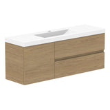 ADP Drift Ensuite Wall Hung 1200mm Single Center Bowl Vanity Cabinet