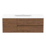 ADP Drift Ensuite Wall Hung 1200mm Single Center Bowl Vanity Cabinet