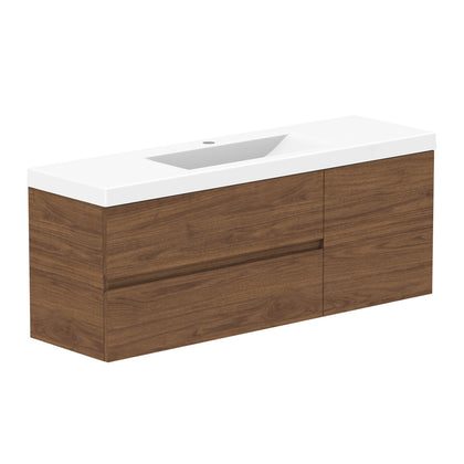 Matte White Solid Surface Moulded Top
