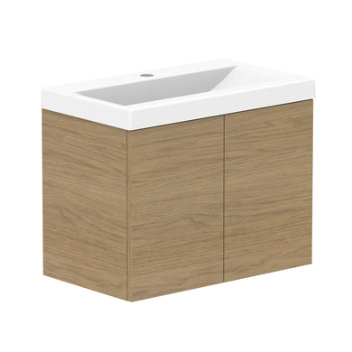 ADP Drift Ensuite Wall Hung 600mm Single Center Bowl Vanity Cabinet