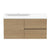 ADP Drift Ensuite Wall Hung 900mm Single Left Offset Bowl Vanity Cabinet