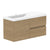 ADP Drift Ensuite Wall Hung 900mm Single Left Offset Bowl Vanity Cabinet