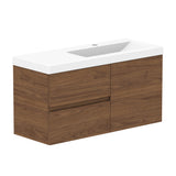 ADP Drift Ensuite Wall Hung 900mm Single Right Offset Bowl Vanity Cabinet