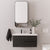 ADP Drift Ensuite Wall Hung 900mm Single Left Offset Bowl Vanity Cabinet