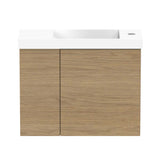 ADP Drift Mini Wall Hung 550mm Single Right Offset Bowl Vanity Cabinet