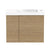 ADP Drift Mini Wall Hung 550mm Single Right Offset Bowl Vanity Cabinet