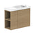 ADP Drift Mini Wall Hung 550mm Single Right Offset Bowl Vanity Cabinet