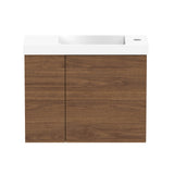 ADP Drift Mini Wall Hung 550mm Single Right Offset Bowl Vanity Cabinet