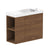 ADP Drift Mini Wall Hung 550mm Single Right Offset Bowl Vanity Cabinet