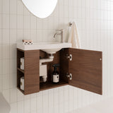 ADP Drift Mini Wall Hung 550mm Single Right Offset Bowl Vanity Cabinet