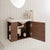ADP Drift Mini Wall Hung 550mm Single Right Offset Bowl Vanity Cabinet