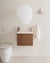 ADP Drift Mini Wall Hung 550mm Single Right Offset Bowl Vanity Cabinet