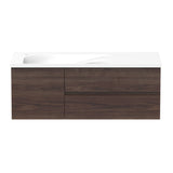 ADP Drift Wall Hung 1200mm Single Left Offset Bowl Vanity Cabinet