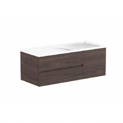 ADP Drift Wall Hung 1200mm Single Right Offset Bowl Vanity Cabinet
