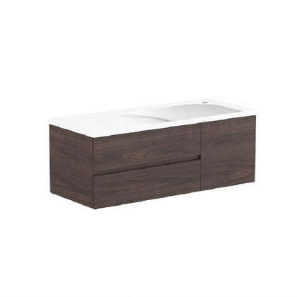 Matte White Solid Surface Moulded Top
