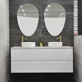 Egg 600mm x 900mm Frameless Mirror with Polished Edge *Clearance Stock*