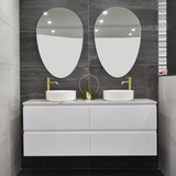 Egg 500mm x 700mm Frameless Mirror with Polished Edge *Clearance Stock*