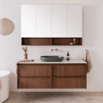 ADP Eli Wall Hung 1500mm Single Center Bowl Vanity Cabinet