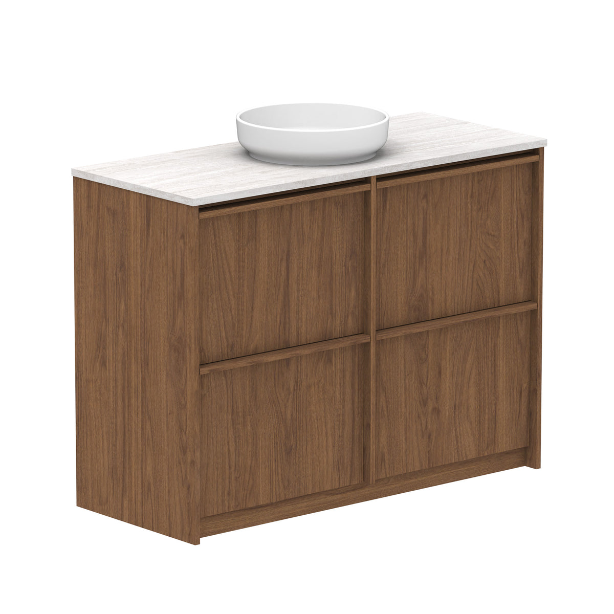 ADP Eli Floor Mount 1200mm Single Center Bowl Vanity Cabinet