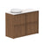 ADP Eli Floor Mount 1200mm Single Left Offset Bowl Vanity Cabinet