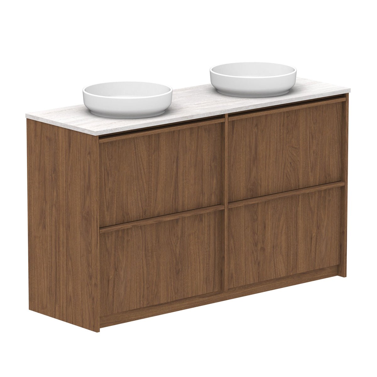 ADP Eli Floor Mount 1500mm Double Bowl Vanity Cabinet