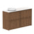 ADP Eli Floor Mount 1500mm Single Left Offset Bowl Vanity Cabinet