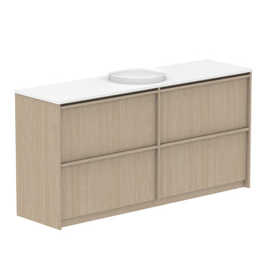 ADP Eli Floor Mount 1800mm Single Center Bowl Vanity Cabinet