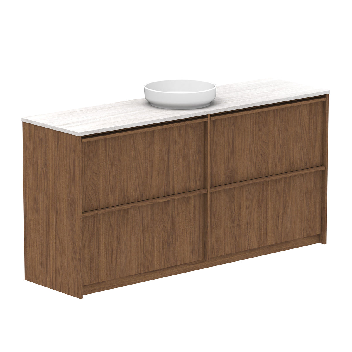 ADP Eli Floor Mount 1800mm Single Center Bowl Vanity Cabinet