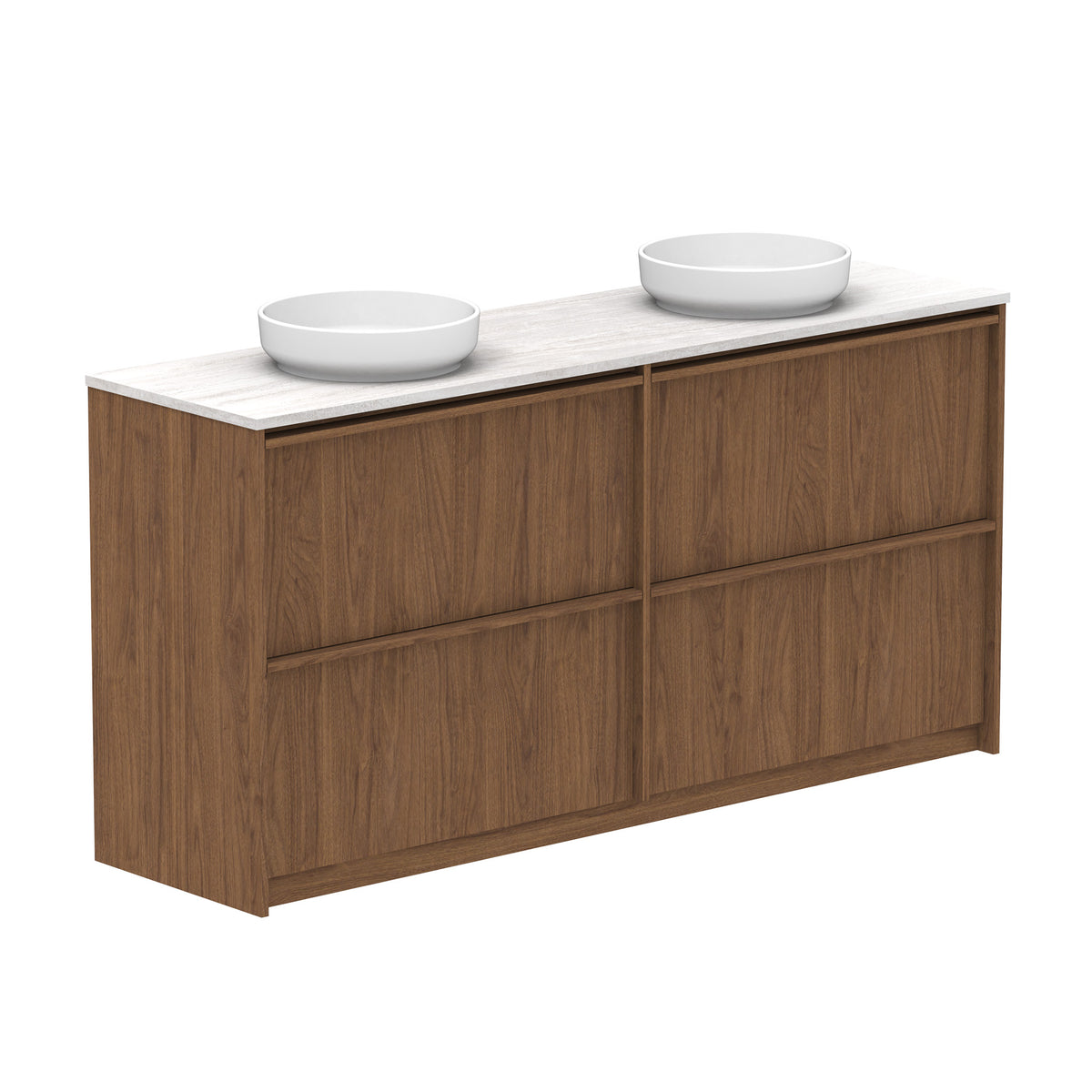 ADP Eli Floor Mount 1800mm Double Bowl Vanity Cabinet