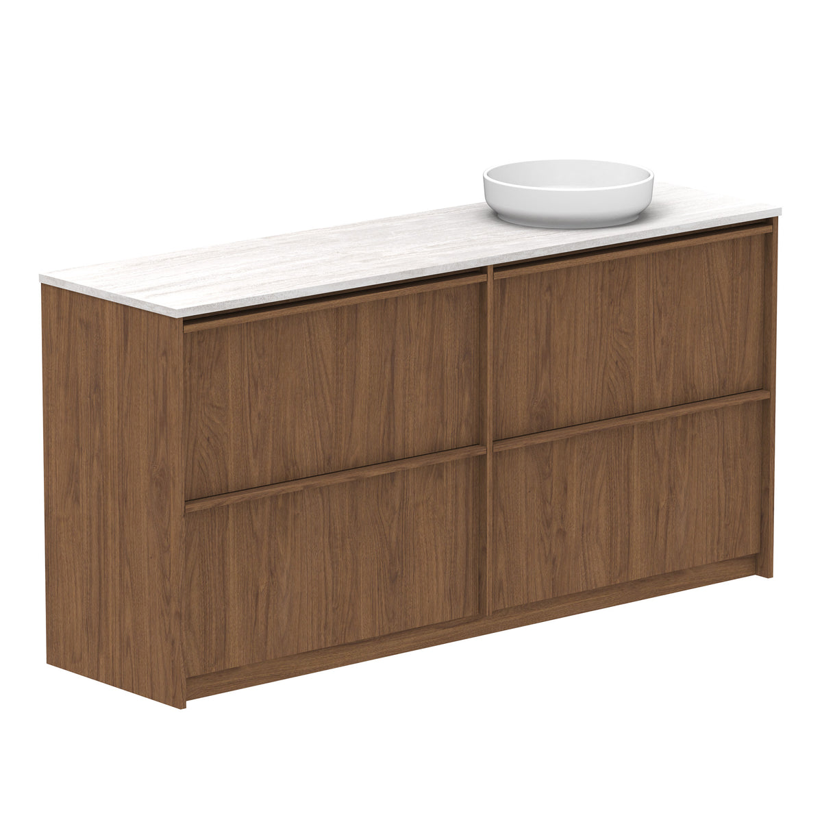 ADP Eli Floor Mount 1800mm Single Right Offset Bowl Vanity Cabinet