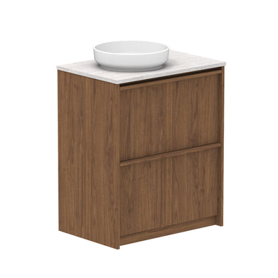 ADP Eli Floor Mount 750mm Single Left Offset Bowl Vanity Cabinet