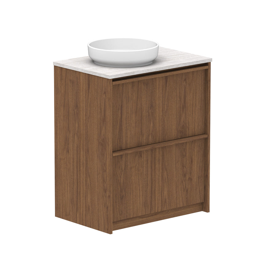 ADP Eli Floor Mount 750mm Single Left Offset Bowl Vanity Cabinet