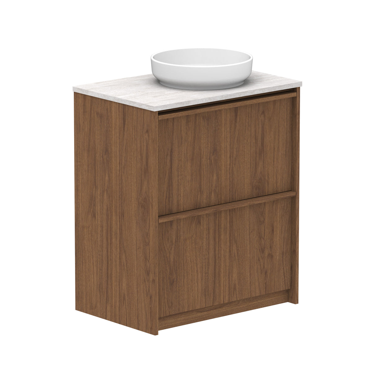 ADP Eli Floor Mount 750mm Single Right Offset Bowl Vanity Cabinet