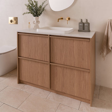 ADP Eli Floor Mount 1200mm Single Center Bowl Vanity Cabinet