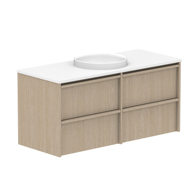 ADP Eli Wall Hung 1200mm Single Center Bowl Vanity Cabinet