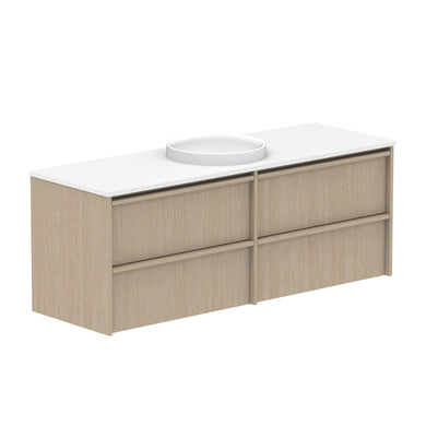 ADP Eli Wall Hung 1500mm Single Center Bowl Vanity Cabinet