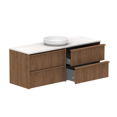 ADP Eli Wall Hung 1500mm Single Center Bowl Vanity Cabinet