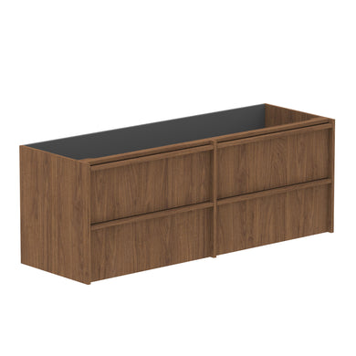 ADP Eli Wall Hung 1500mm Single Left Offset Bowl Vanity Cabinet