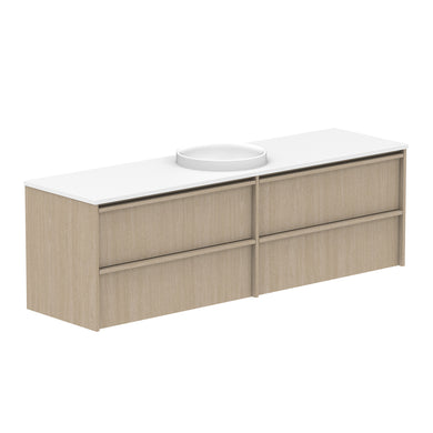 ADP Eli Wall Hung 1800mm Single Center Bowl Vanity Cabinet