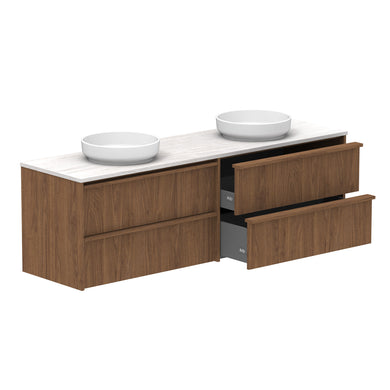 ADP Eli Wall Hung 1800mm Double Bowl Vanity Cabinet