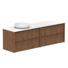 ADP Eli Wall Hung 1800mm Single Left Offset Bowl Vanity Cabinet