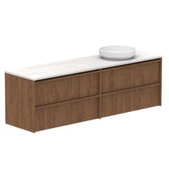 ADP Eli Wall Hung 1800mm Single Right Offset Bowl Vanity Cabinet