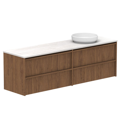 ADP Eli Wall Hung 1800mm Single Right Offset Bowl Vanity Cabinet