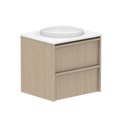 ADP Eli Wall Hung 600mm Single Center Bowl Vanity Cabinet