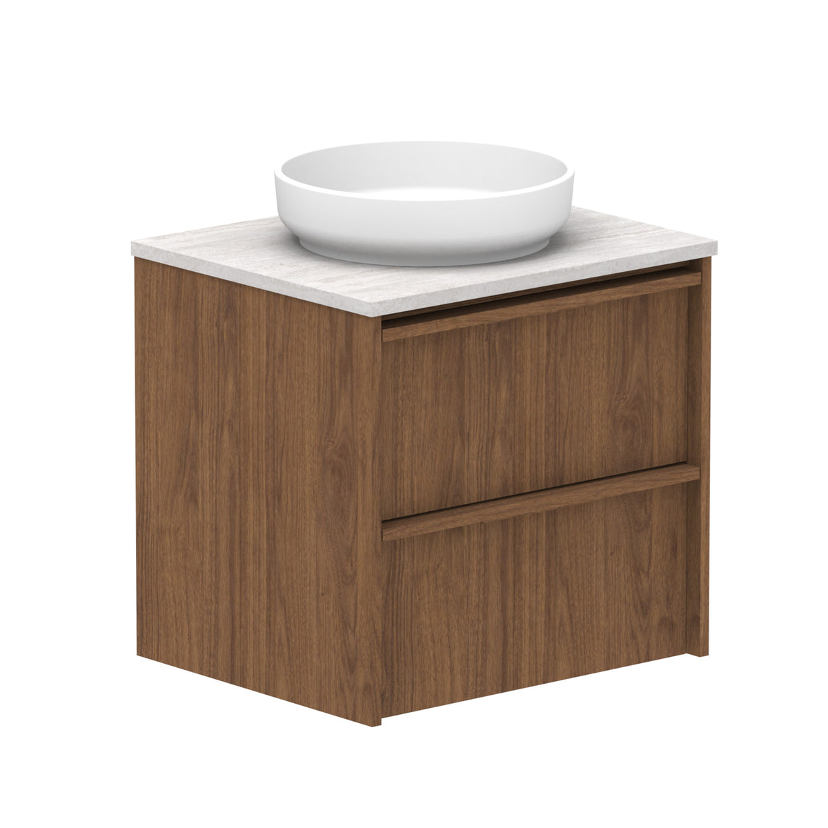 ADP Eli Wall Hung 600mm Single Center Bowl Vanity Cabinet