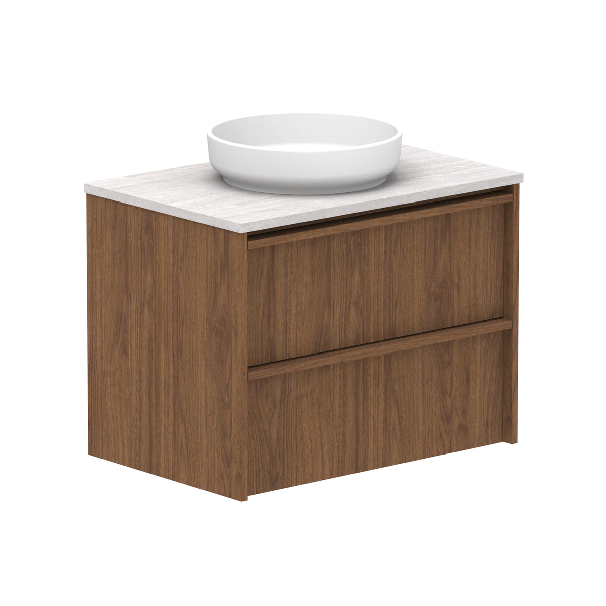 ADP Eli Wall Hung 750mm Single Center Bowl Vanity Cabinet