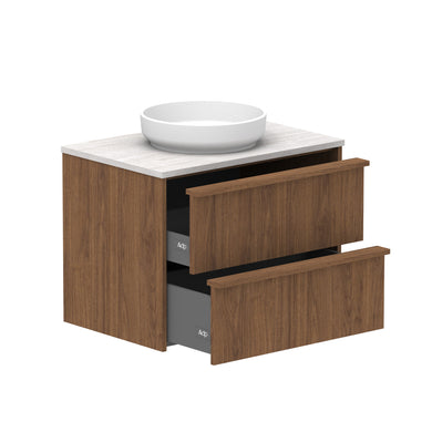ADP Eli Wall Hung 750mm Single Center Bowl Vanity Cabinet
