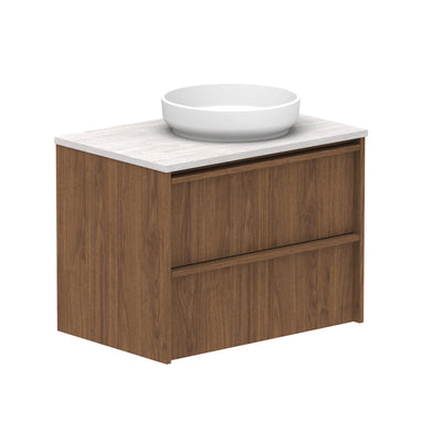 ADP Eli Wall Hung 750mm Single Right Offset Bowl Vanity Cabinet