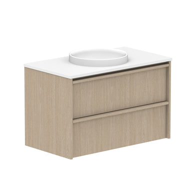 ADP Eli Wall Hung 900mm Single Center Bowl Vanity Cabinet